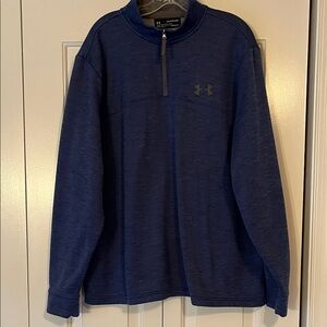 Men’s Under Armour 1/4 zip loose fit fleece lined pullover sweatshirt